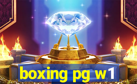 boxing pg w1